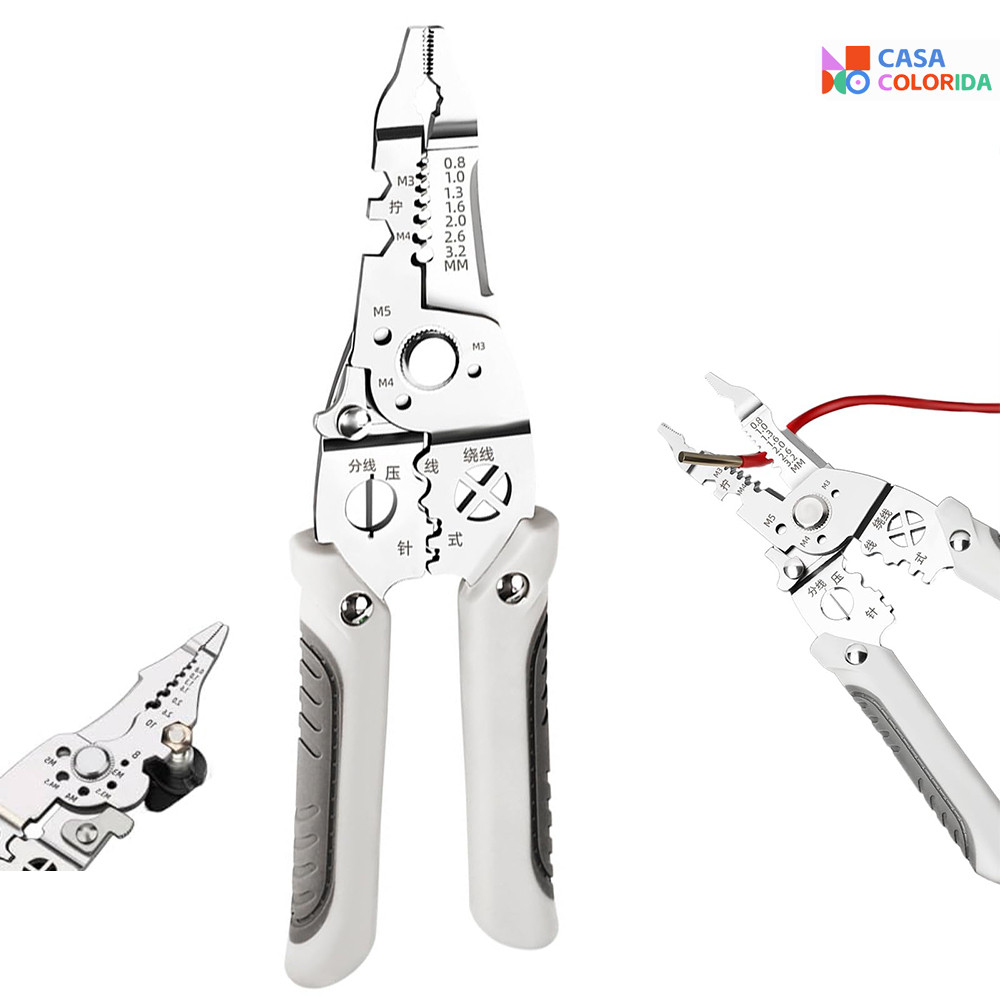 Alicate Multifuncional (Decapador/Crimpador) p/ Torção de Fios em Oferta na Shopee