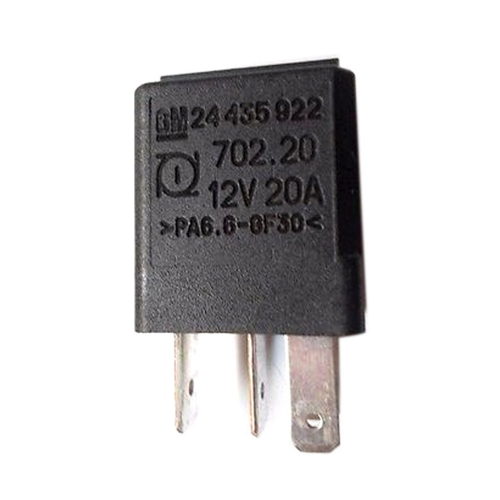 Relé Mini 24435922 Auxiliar Volvo Fiat Jeep GM Opel Hyundai