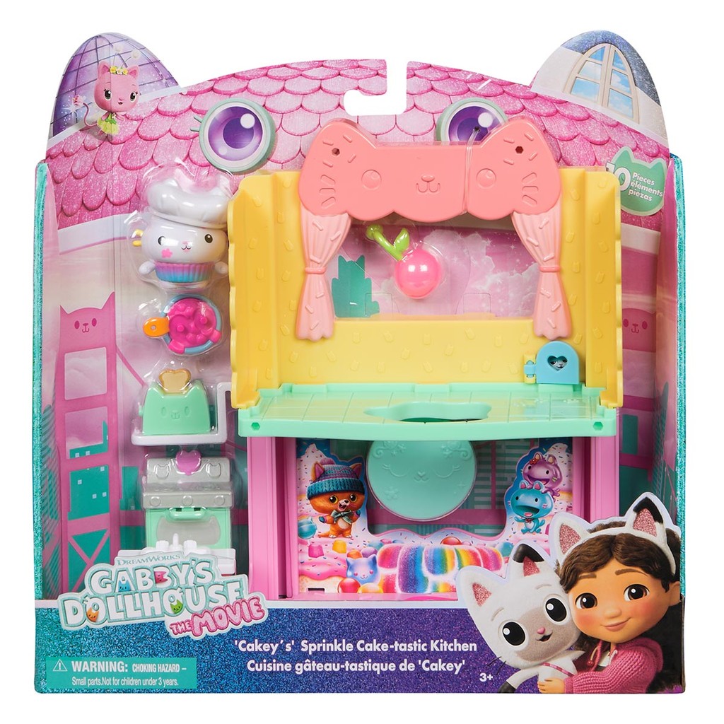 Playset Spa com Cakey Cat - Gabby's Dollhouse