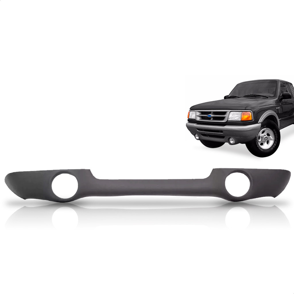Saia Spoiler Parachoque Dianteiro Ranger 93 94 95 96 97 Com Furo