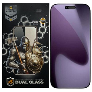 Película para iPhone 17 Pro Max - Dual Glass Preta - Gshield em Oferta na Shopee