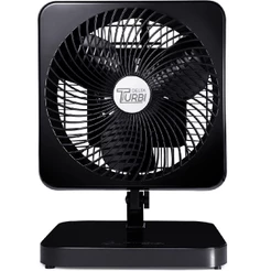 Ventilador de Mesa 3 Pás 140W Preto Turbi Max VENTI-DELTA