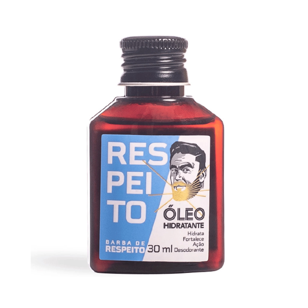 Óleo Hidratante para Barba Premium Barba de Respeito 30ml