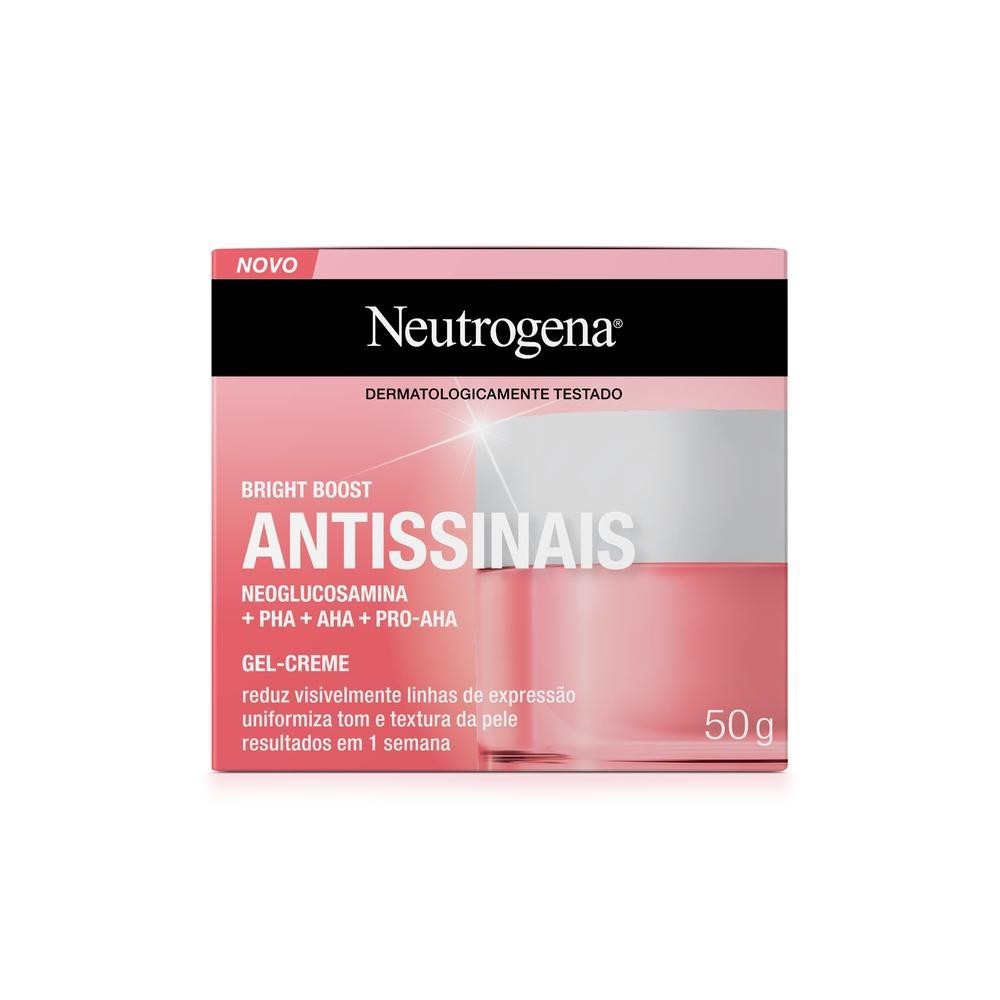 Hidratante Facial Neutrogena Bright Boost Antissinais 50ml em Oferta na Shopee