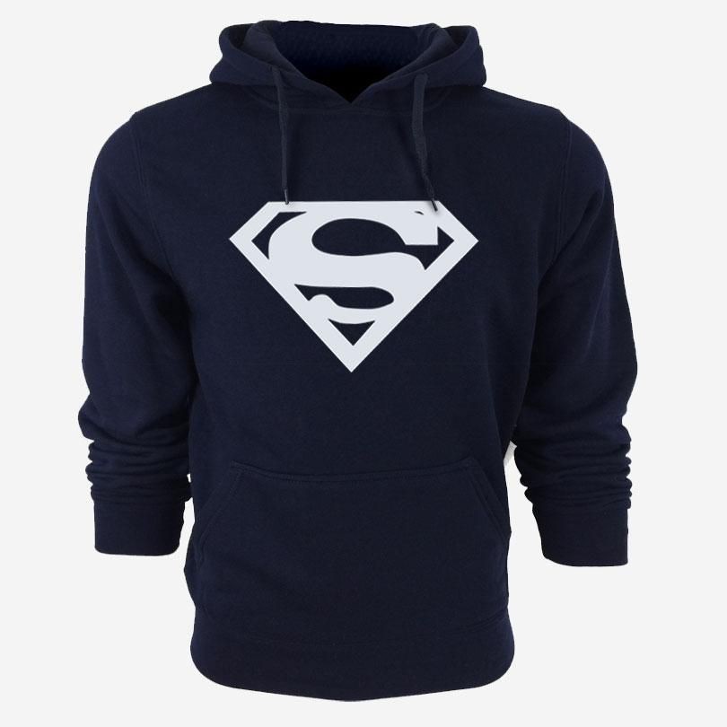 Blusa De Frio Moletom Masculino Desenho Super Man Vingadores Super Heróis  com Capuz  Envio Imediato