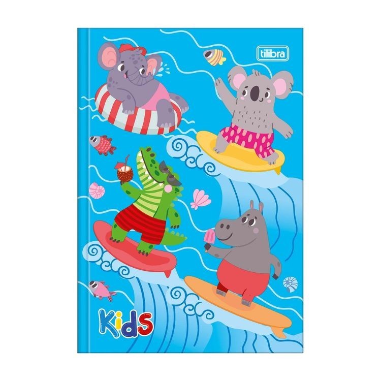 Caderno Brochura Capa Dura 1/4 (Pequeno) Sapeca Masculino 96 Folhas TILIBRA em Oferta na Shopee