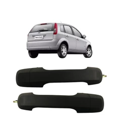 Par Maçaneta Externa Porta Traseiras Ford Fiesta 2002 A 2014