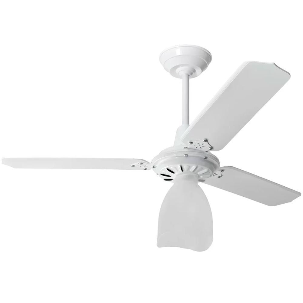 Ventilador de Teto Loren-Sid Diplomata Lumi M3 220V com 3 Pás Branco
