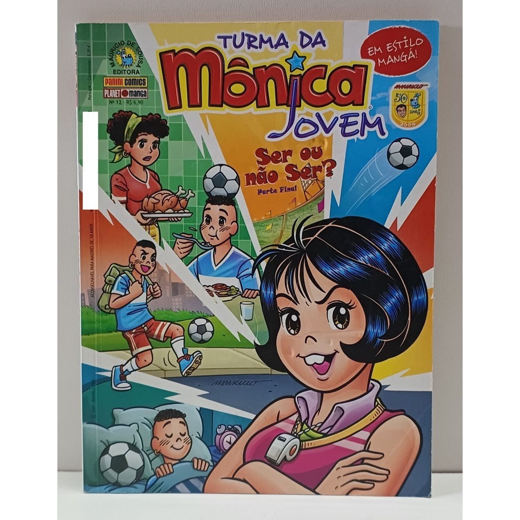 Turma da Mônica Jovem Nº 12 - Ser ou não Ser?