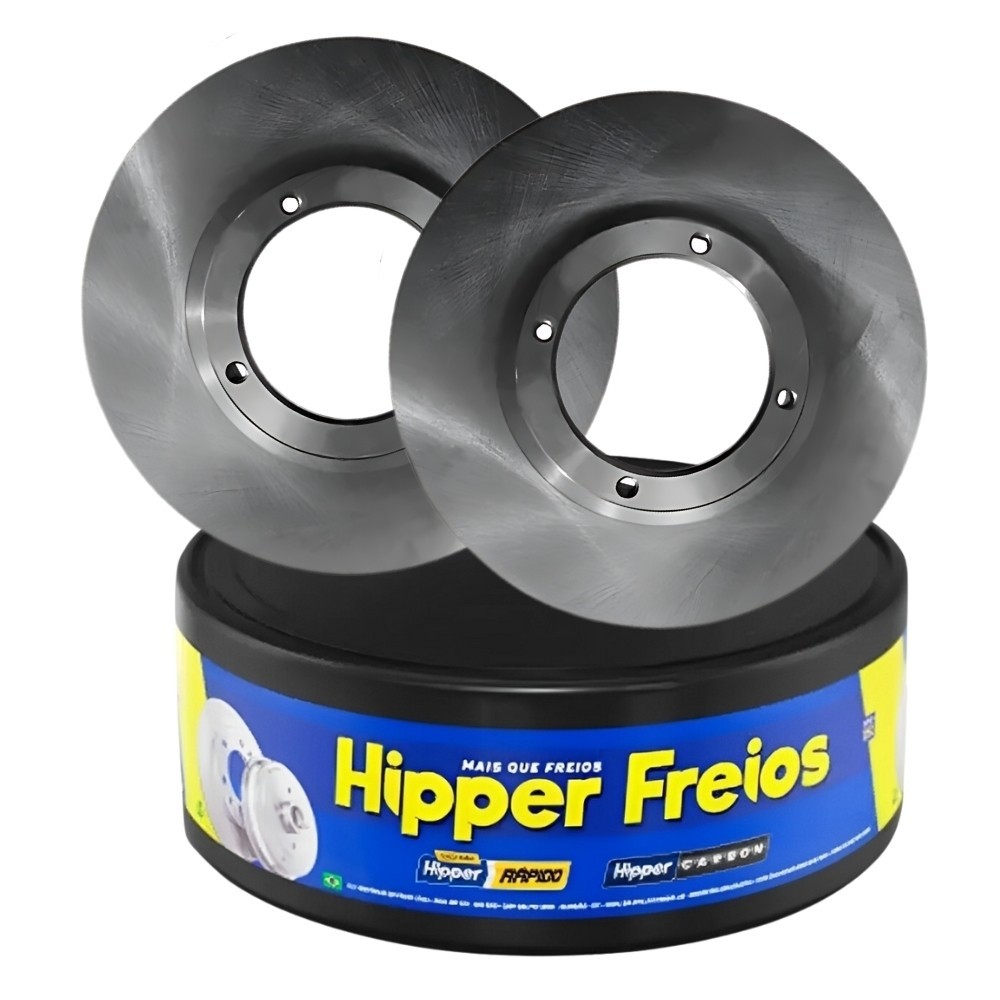 Par Disco Freio Dianteira Chery Qq 1.0 1.1 2011 Em Diante em Oferta na Shopee