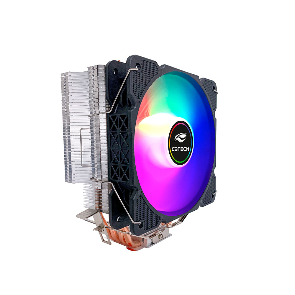 Cooler Fan C3Tech para Processador Intel e AMD Multicores Gaming FC-L110M
