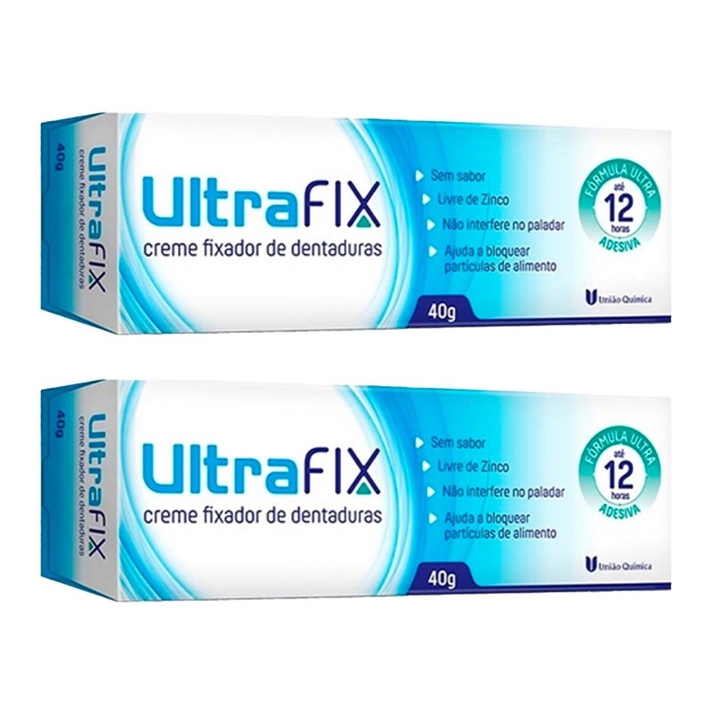 Kit 2 und Ultrafix Creme Sem Sabor 40g - Health