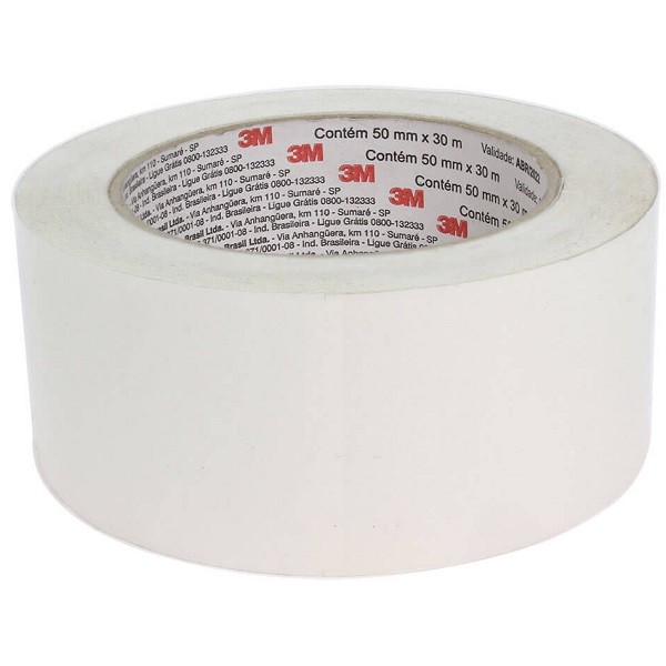 Fita Dupla Face de Polipropileno 3M 4873 50MM X 30M