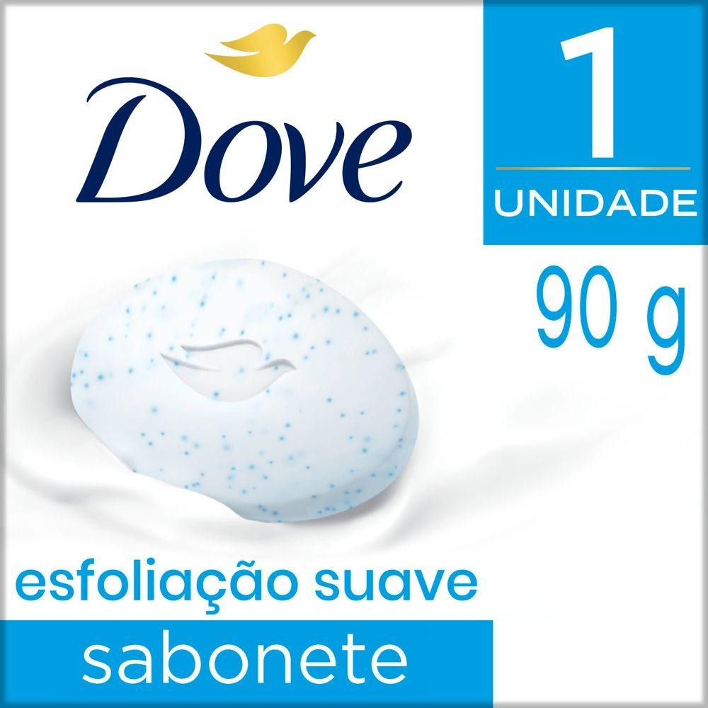 Sabonete em Barra Dove Esfoliação Suave 90g em Oferta na Shopee