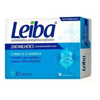 Leiba 200 Mi 12 Cápsulas - União Química em Oferta na Shopee