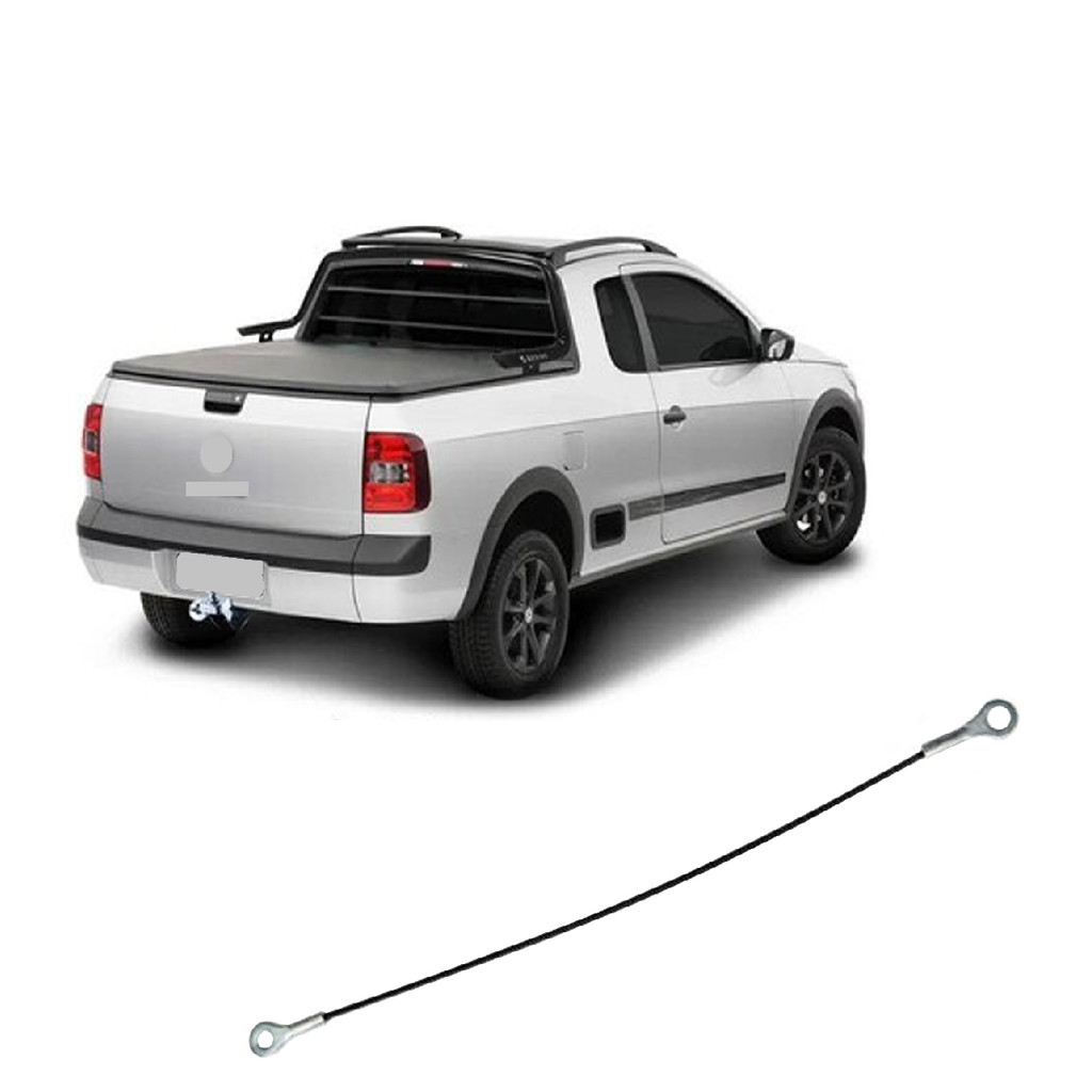 Cabo De Aco Da Tampa Traseira Saveiro G5 2009 2010 2011 2012 2013 em Oferta na Shopee