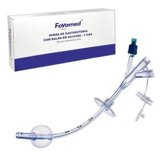 Sonda de Nutrição Enteral Gastrostomia silicone 24fr 1 unidade