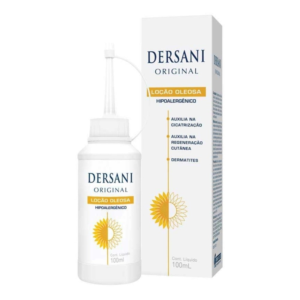 Locao Oleosa Dersani Original 100ml em Oferta na Shopee