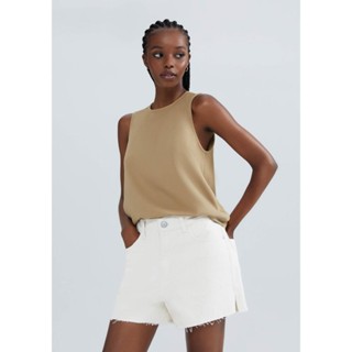 Shorts Feminino Cintura Média Em Sarja Hering em Oferta na Shopee