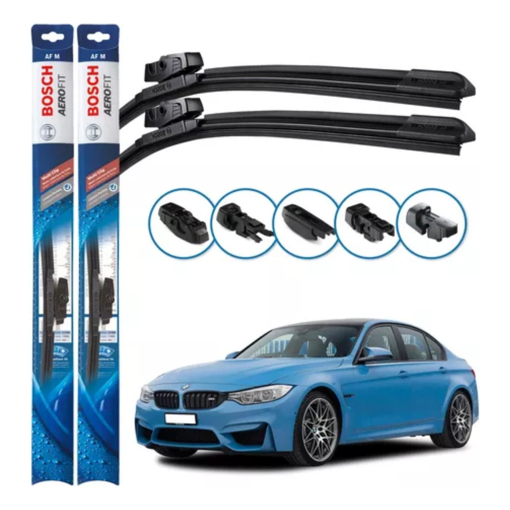 Par Palheta Limpador Parabrisa Multiclip Bosch Original