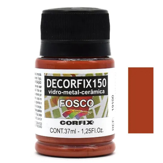 Tinta Decorfix 150 Fosco - 443 Castanho Damasco (37ml)