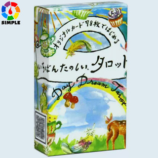 Day Dream Tarot 10.3*6cm 78 Pcs Cards Rider System Cartoon Hand-drawn Themed Cards Indie Art Whimsical Japanese Anime Tarot em Oferta na Shopee