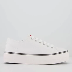Tênis Coca Cola Ella Plataforma Feminino Branco
