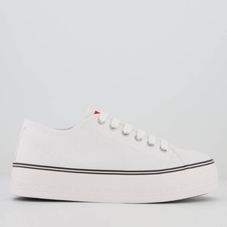 Tênis Coca Cola Ella Plataforma Feminino Branco em Oferta na Shopee