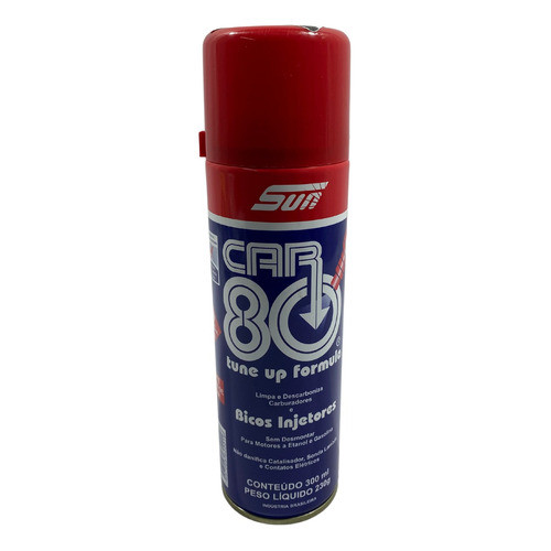 Car 80 300ml Descarbonizante Limpa Componentes Carbonizados