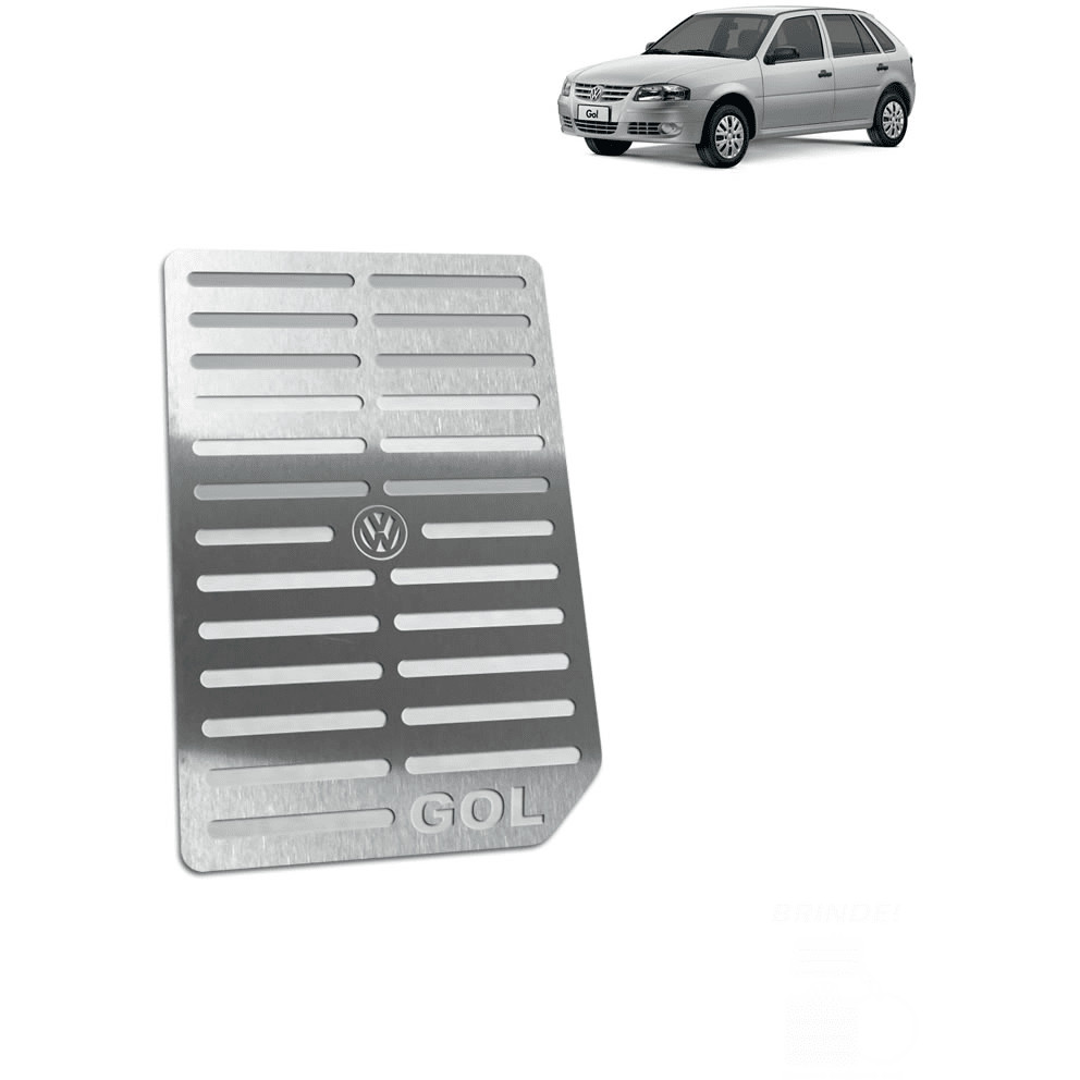 Descanso de Pé Gol G4 06/13 - Aço Inox em Oferta na Shopee