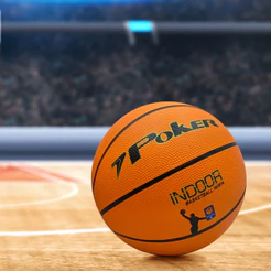 Bola Basquete Poker Indoor Quadra Tamanho 5 Oficial Profissional Resistente Juvenil Infantil