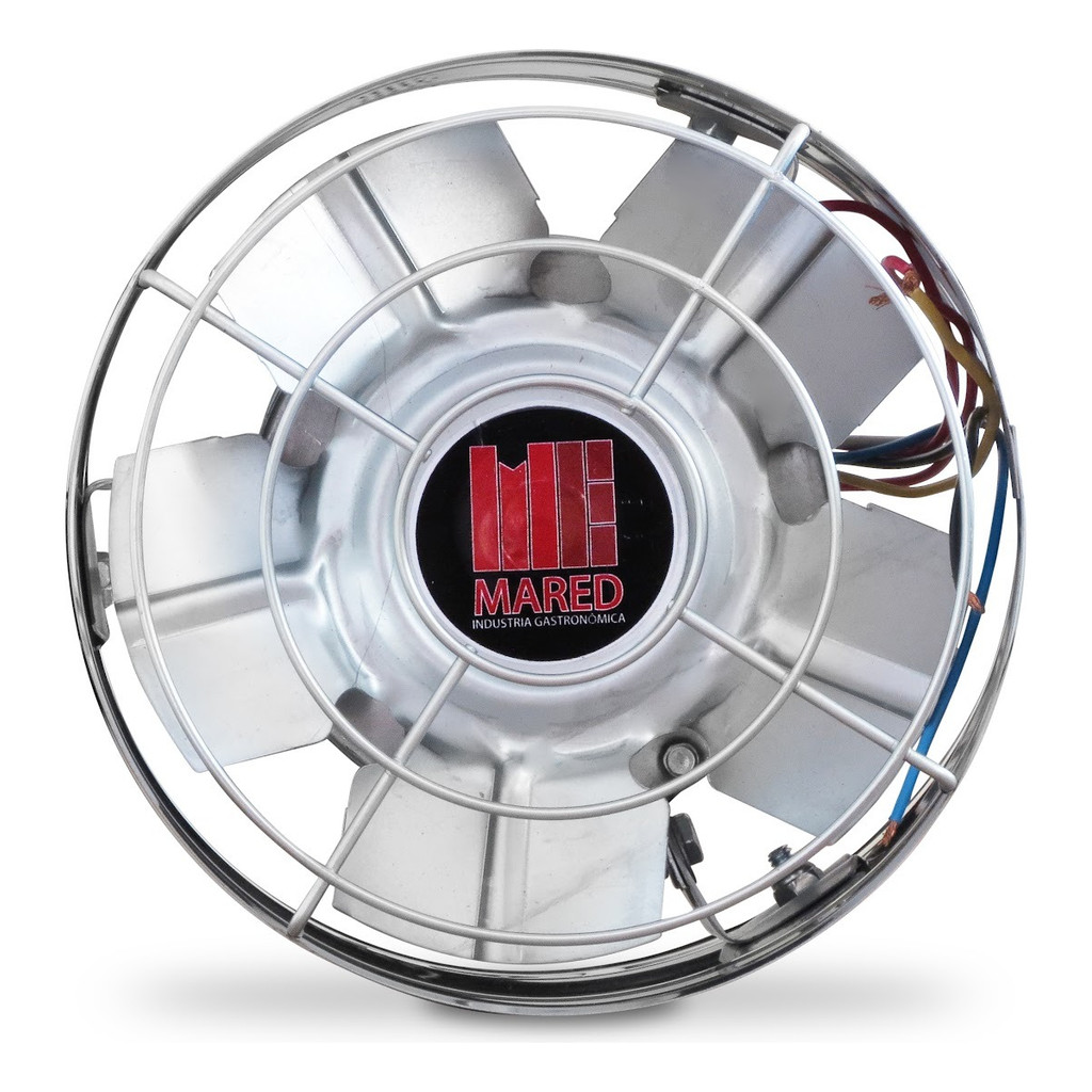 Exaustor 30cm Alta Vazão Monovolt 127v Chave Reversora Inox