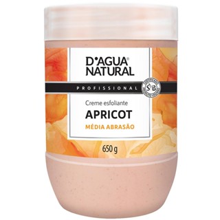 Creme Esfoliante Dagua Natural Apricot Média Abrasão 650g em Oferta na Shopee