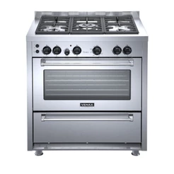 Fogão Venax Temis 5 Bocas a Gas Mesa de Inox