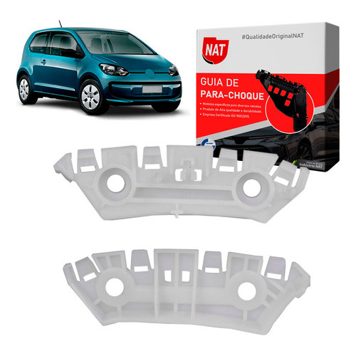 Par Suporte Parachoque Vw Up Ano 2014 Até 2021 Dianteiro