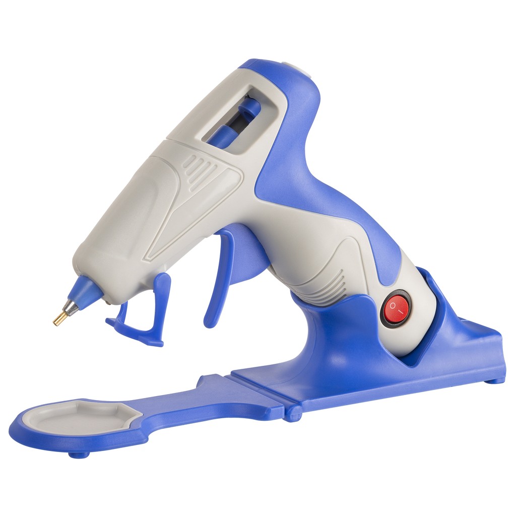 Pistola de Cola Quente Sem Fio artePunto - Bico Fino - 7mm 55w - Azul