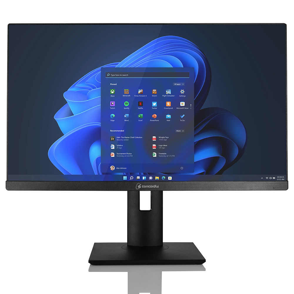 Computador All In One Concórdia Core i5 10400 8GB DDR4 SSD 256GB 23.8''Full Hd W