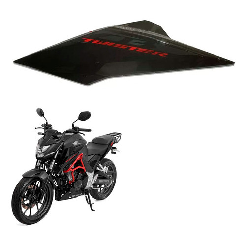 Carenagem Esquerda Do Tanque Cb Twister 300f 2023 Honda Cinz