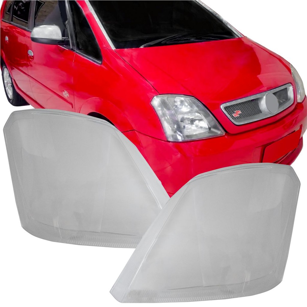 Par Lente Lisa Farol Dianteiro Meriva 2003 04 05 até 11 2012 Novo em Oferta na Shopee