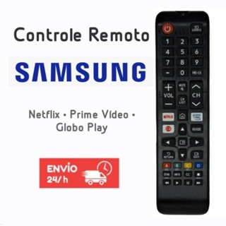 7265 Controle Remoto Compatível Para Tv Samsung Smart BN59-01315h Netflix Prime Globoplay em Oferta na Shopee