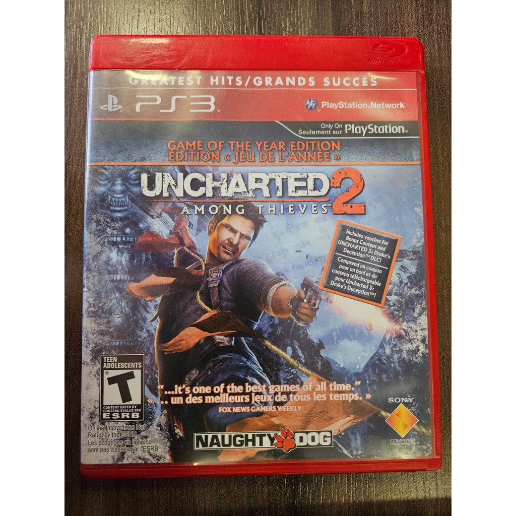 Jogo Uncharted 2 Among Thieves PS3