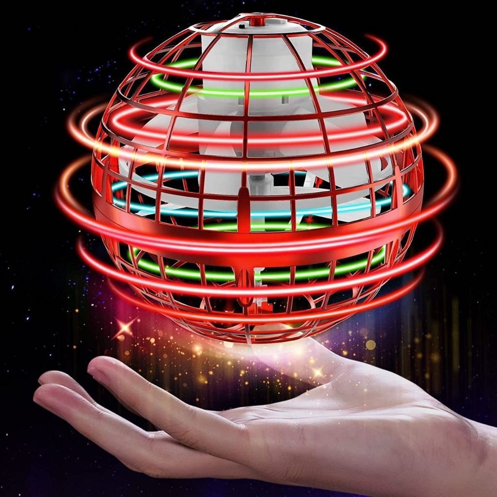 Brinquedo Bola Spinner Voador Led Drone Brinquedo Divertido e Colorido Para Crianças Boomerang