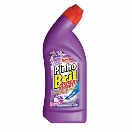 Limpador Sanitário Pinho Bril Accept Lavanda 500ml - Home & Living