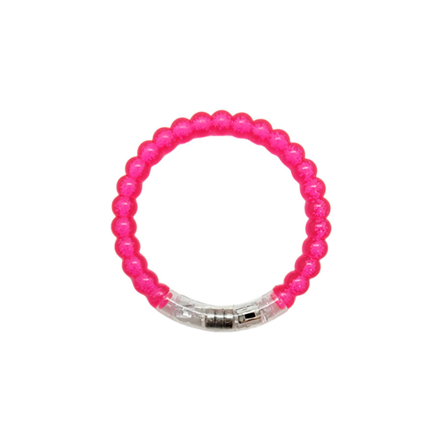 Pulseira Neon com LED - Pink - 1 unidade - Rizzo em Oferta na Shopee