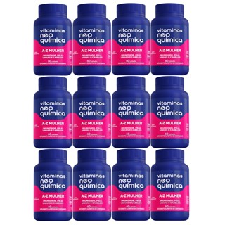 Kit 12 Vitamina Mulher 60 Cápsulas - Neo Química em Oferta na Shopee