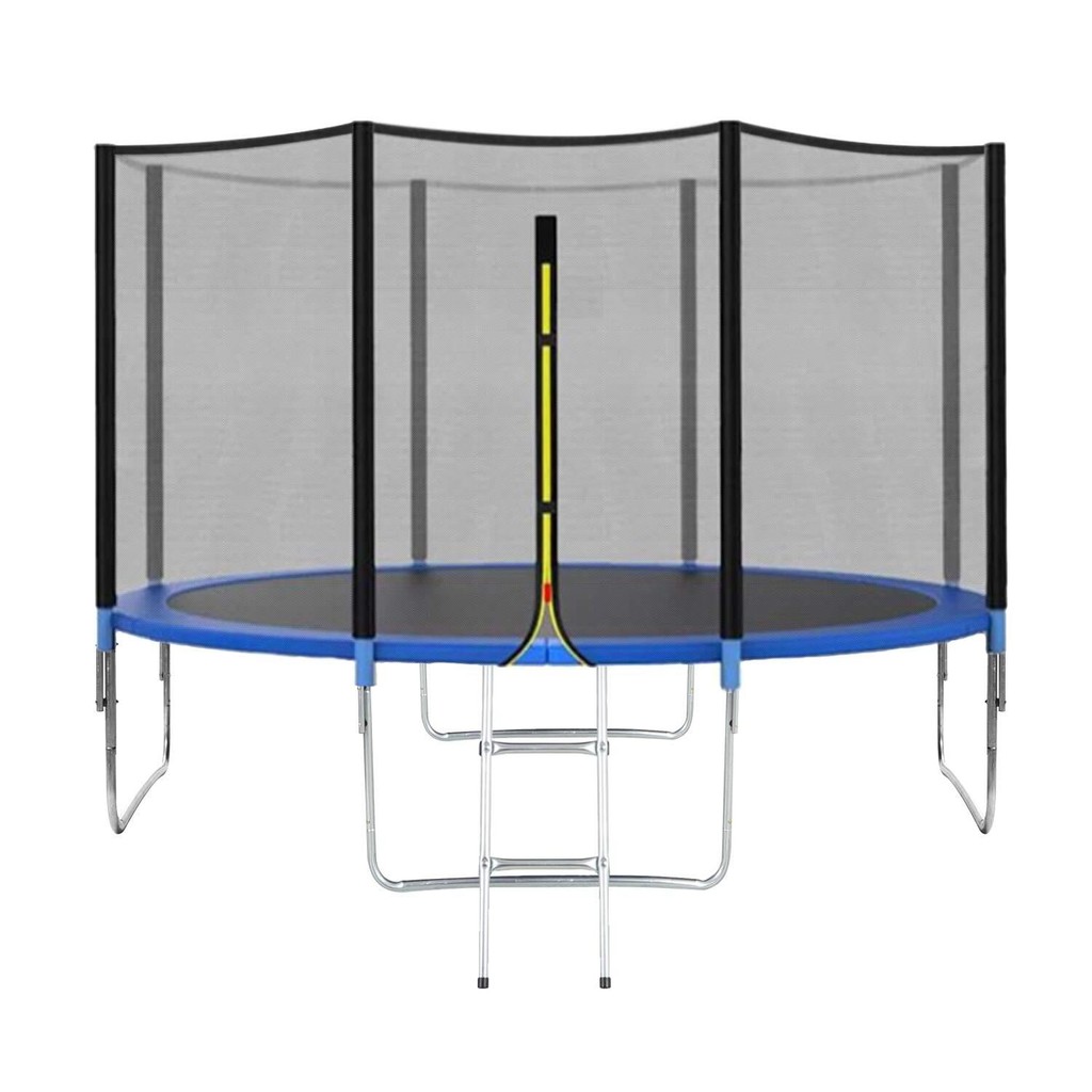 Cama Elástica 366cm com Escada e Rede de Proteção Diâmetro 12 Pés em Oferta na Shopee