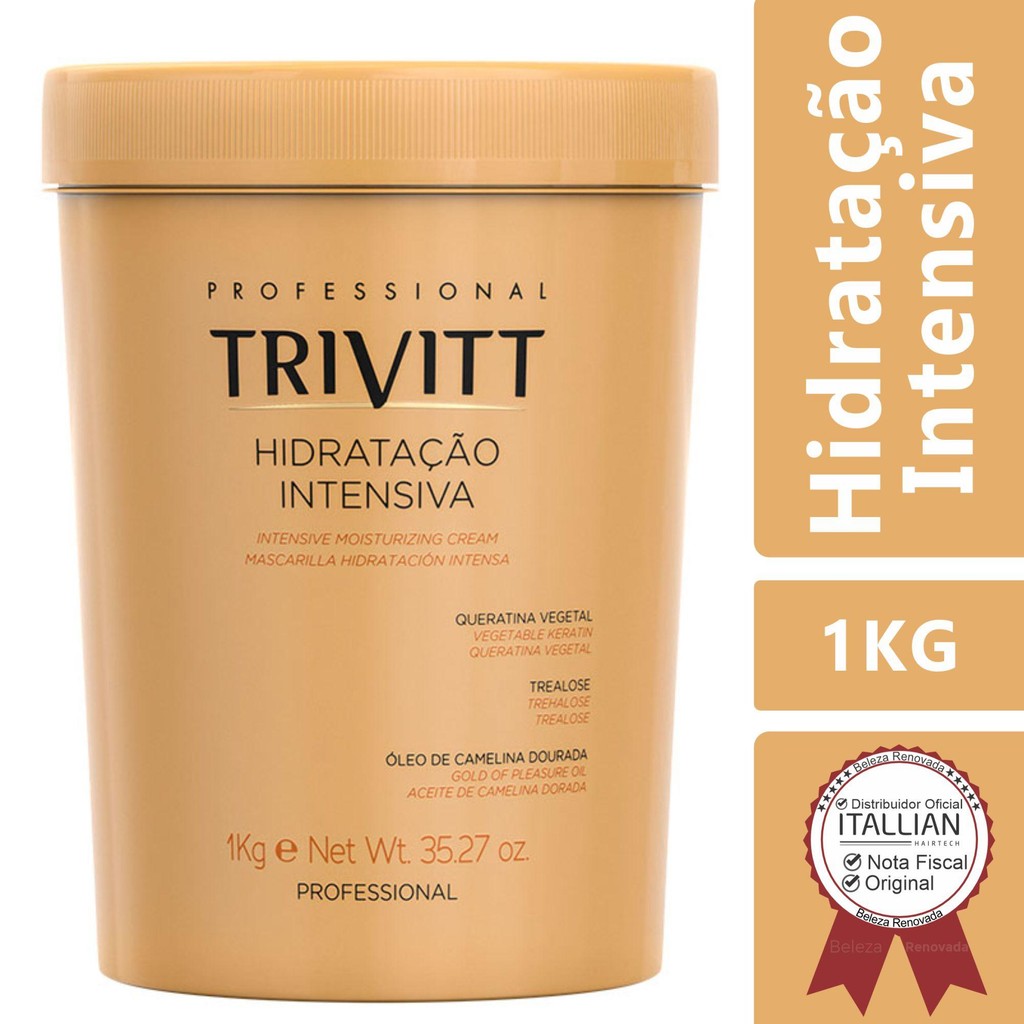Mascara De Hidratação Intensiva Trivitt 1Kg