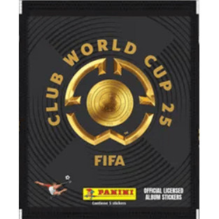Mundial de Clubes FIFA 2025 - Envelope - Contém 5 Figurinhas - Contém 5 Figurinhas