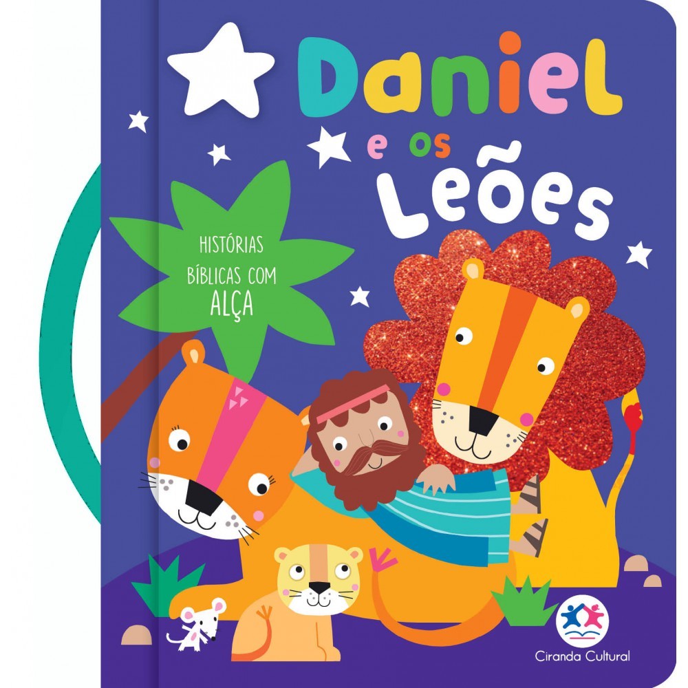 Livro Almofadado pequeno Daniel e os leões
