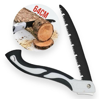 Serra árvore dobrável (lamina de 30cm) poda madeira árvore camping 64 tamanho total aberta+ATACADAO+